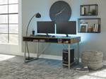 Barolli Gunmetal Gaming Desk - Lara Furniture