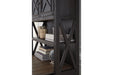 Tyler Creek Grayish Brown/Black 74" Bookcase - Lara Furniture
