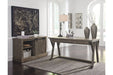 Luxenford Grayish Brown 60" Home Office Desk - Lara Furniture