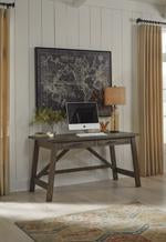 Johurst Grayish Brown 60" Home Office Desk - Lara Furniture