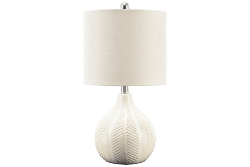 Rainermen Off White Table Lamp - Lara FurnitureTable Lamp
