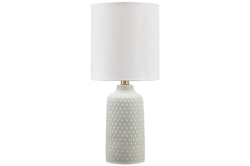 Donnford Gray Table Lamp - Lara Furniture