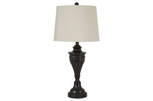 Darlita Bronze Finish Table Lamp (Set of 2) - Lara FurnitureTable Lamp Pair