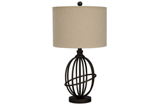 Manasa Dark Brown Table Lamp - Lara Furniture