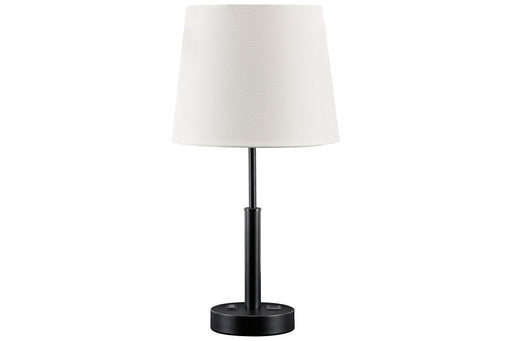 Merelton Black Table Lamp - Lara Furniture