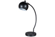 Marinel Black Desk Lamp - Lara Furniture