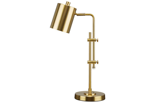 Baronvale Brass Finish Desk Lamp - Lara Furniture
