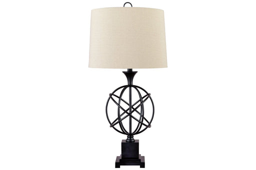 Camren Black Table Lamp - Lara Furniture