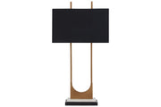 Malana Brass Finish Table Lamp - Lara FurnitureTable Lamp