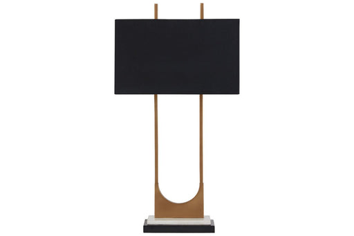 Malana Brass Finish Table Lamp - Lara FurnitureTable Lamp