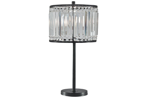 Gracella Black Table Lamp - Lara Furniture