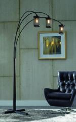 Maovesa Bronze Floor Lamp - Lara Furniture