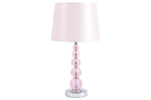 Letty Pink Table Lamp - Lara Furniture