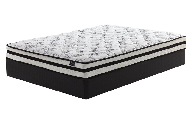 8 Inch Chime Innerspring White Twin Mattress in a Box - Lara FurnitureTwin Mattress