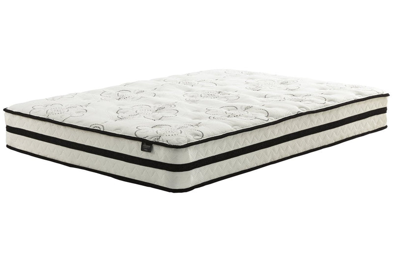 Chime 10 Inch Hybrid White Full Mattress in a Box - Lara FurnitureFull Mattress