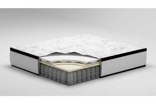 Chime 12 Inch Hybrid White Full Mattress in a Box - Lara Furniture