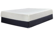 10 Inch Chime Memory Foam White King Mattress in a Box - Lara FurnitureKing Mattress