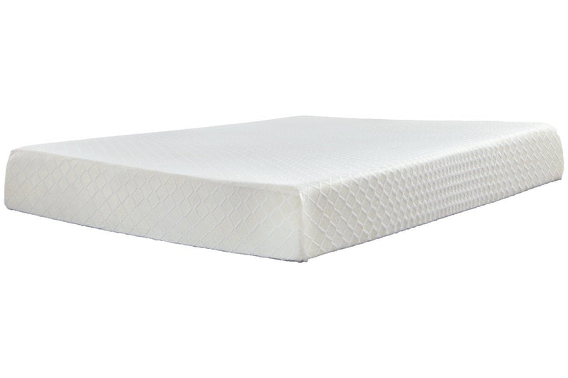 10 Inch Chime Memory Foam White King Mattress in a Box - Lara FurnitureKing Mattress