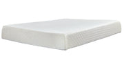 10 Inch Chime Memory Foam White Twin Mattress in a Box - Lara FurnitureTwin Mattress