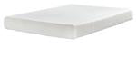 Chime 8 Inch Memory Foam White Queen Mattress in a Box - Lara Furniture