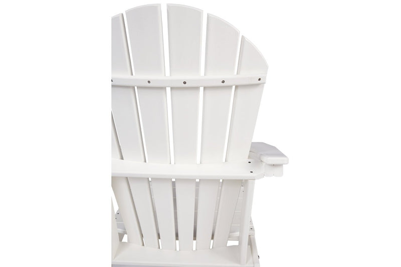 Sundown Treasure White Adirondack Chair - Lara FurnitureLounge Chair