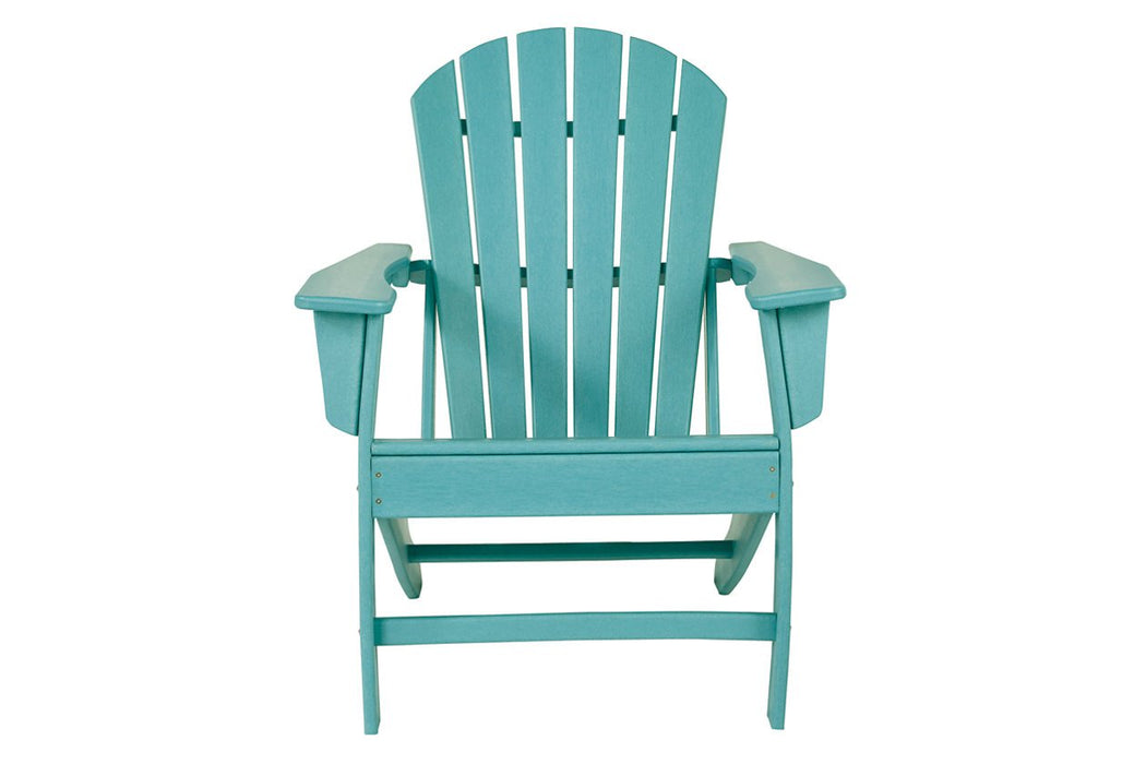 Sundown Treasure Turquoise Adirondack Chair - Lara Furniture