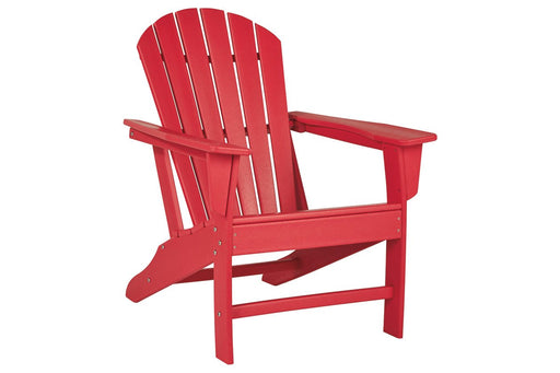 Sundown Treasure Red Adirondack Chair - Lara Furniture