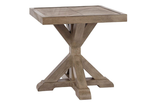 Beachcroft Beige End Table - Lara Furniture
