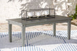 Visola Gray Outdoor Coffee Table - Lara Furniture