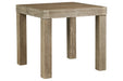 Silo Point Brown Outdoor End Table - Lara Furniture