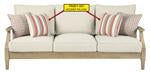 Clare View Beige Pillow - Lara Furniture