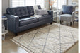 Abdalah Beige/Gray 5' x 7' Rug - Lara Furniture