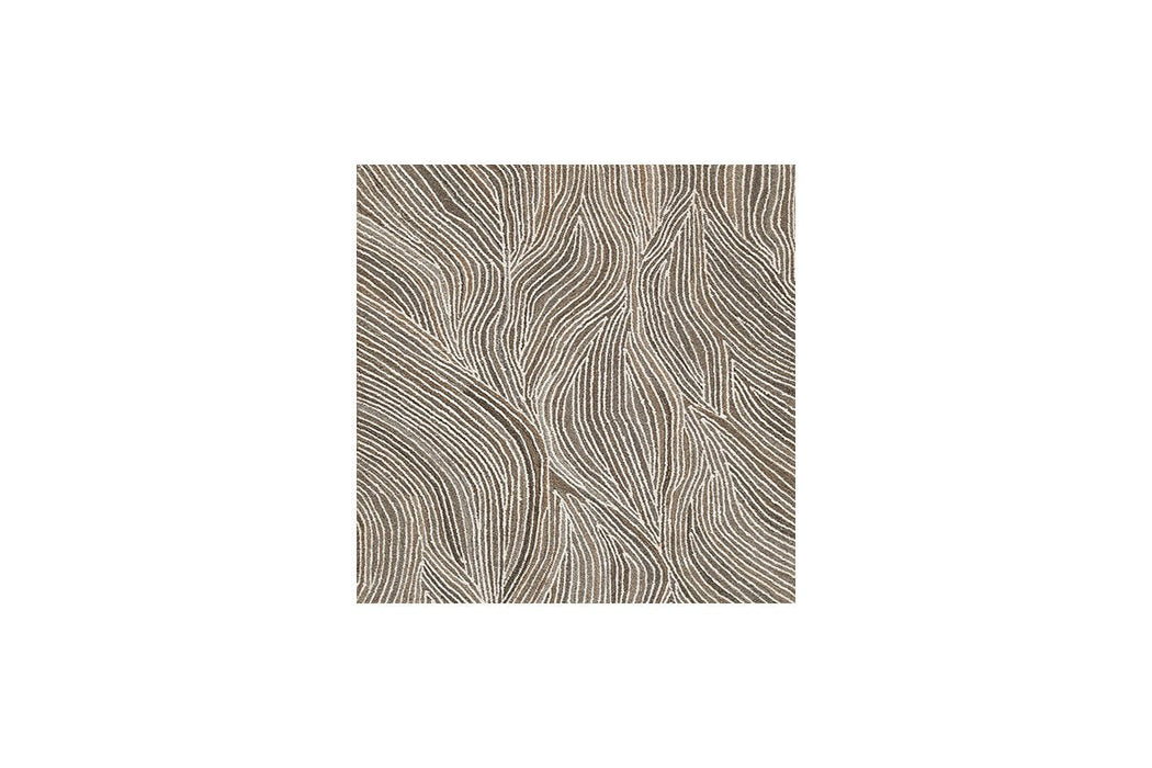 Wysleigh Ivory/Brown/Gray Medium Rug - Lara Furniture