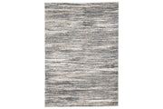 Gizela Ivory/Beige/Gray Large Rug - Lara FurnitureRug Large