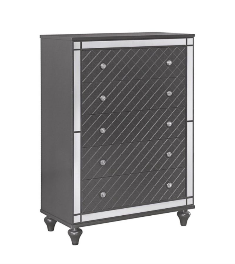 Refino Gray Chest - B1670-4 - Lara Furniture