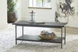 Jandoree Grayish Brown Coffee Table - Lara Furniture