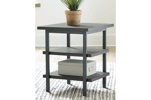 Jandoree Grayish Brown End Table (Set of 2) - Lara Furniture