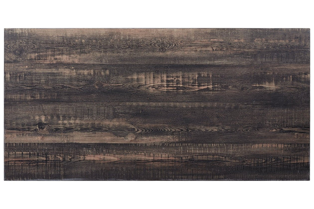 Jandoree Brown/Black Table (Set of 3) - Lara Furniture