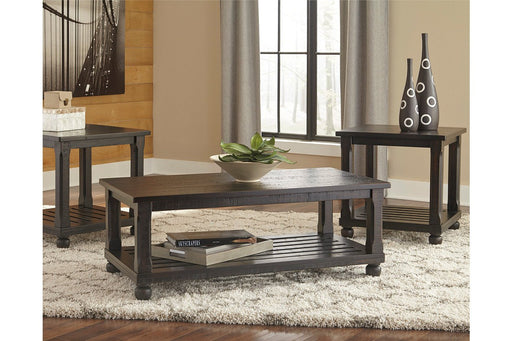 Mallacar Black Table (Set of 3) - Lara Furniture