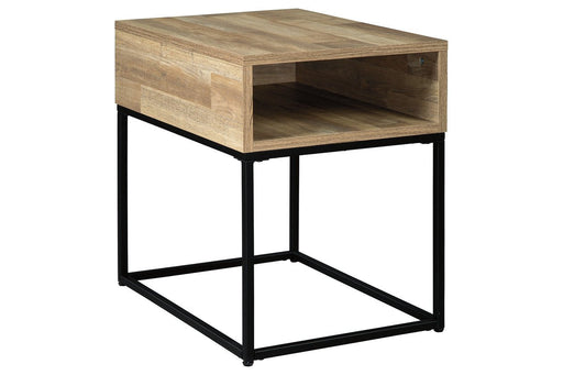 Gerdanet Natural End Table - Lara Furniture