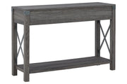 Freedan Grayish Brown Sofa/Console Table - Lara FurnitureSofa Table