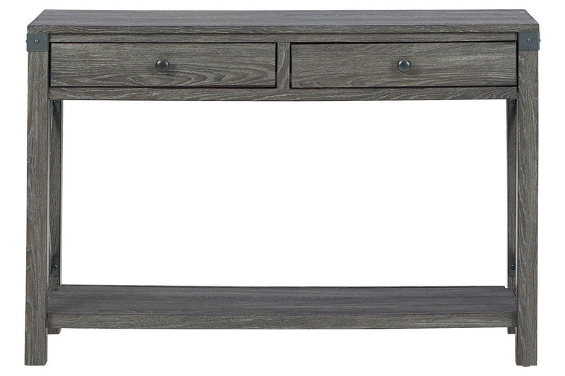 Freedan Grayish Brown Sofa/Console Table - Lara FurnitureSofa Table