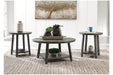 Caitbrook Gray Table (Set of 3) - Lara Furniture
