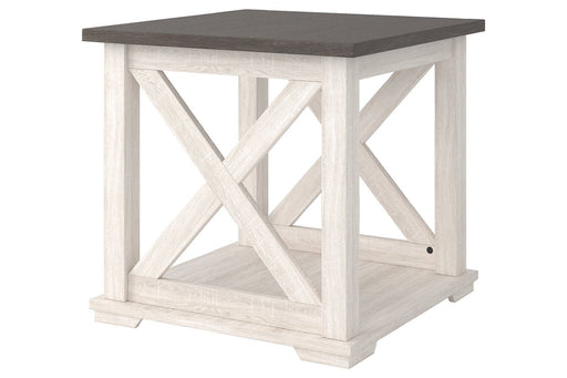 Dorrinson Two-tone End Table - Lara Furniture