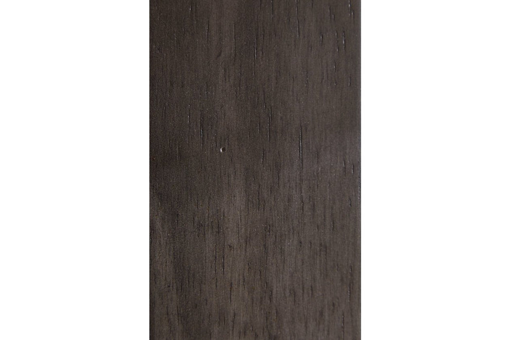 Luvoni White/Dark Charcoal Gray Table (Set of 3) - Lara Furniture