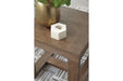 Cariton Gray End Table - Lara Furniture