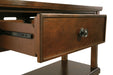 Porter Rustic Brown Sofa/Console Table - Lara Furniture