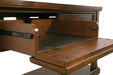 Porter Rustic Brown Sofa/Console Table - Lara Furniture
