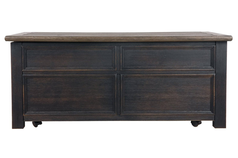 Tyler Creek Grayish Brown/Black Coffee Table with Lift Top - Lara FurnitureCoffee Table