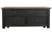 Tyler Creek Grayish Brown/Black Coffee Table with Lift Top - Lara FurnitureCoffee Table